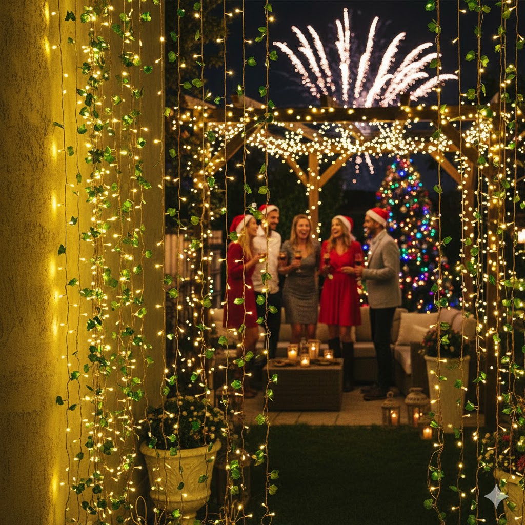 ستارة ليد أوراق شجر مضيئة - الصورة 3